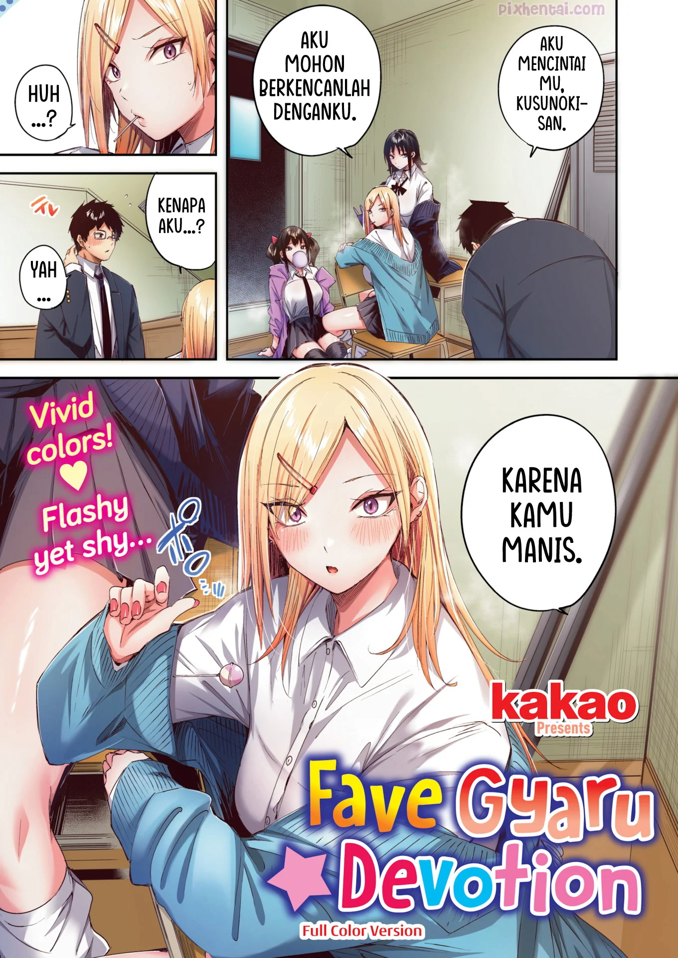 Komik hentai xxx manga sex bokep Oshi Gal to Tansaibou Full Color Version 1